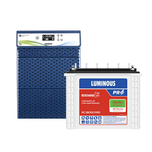 Combo - Optimus 3800 with RC 18000 PRO| Luminous